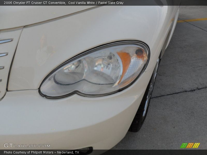 Cool Vanilla White / Pastel Slate Gray 2006 Chrysler PT Cruiser GT Convertible