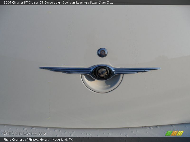 Cool Vanilla White / Pastel Slate Gray 2006 Chrysler PT Cruiser GT Convertible