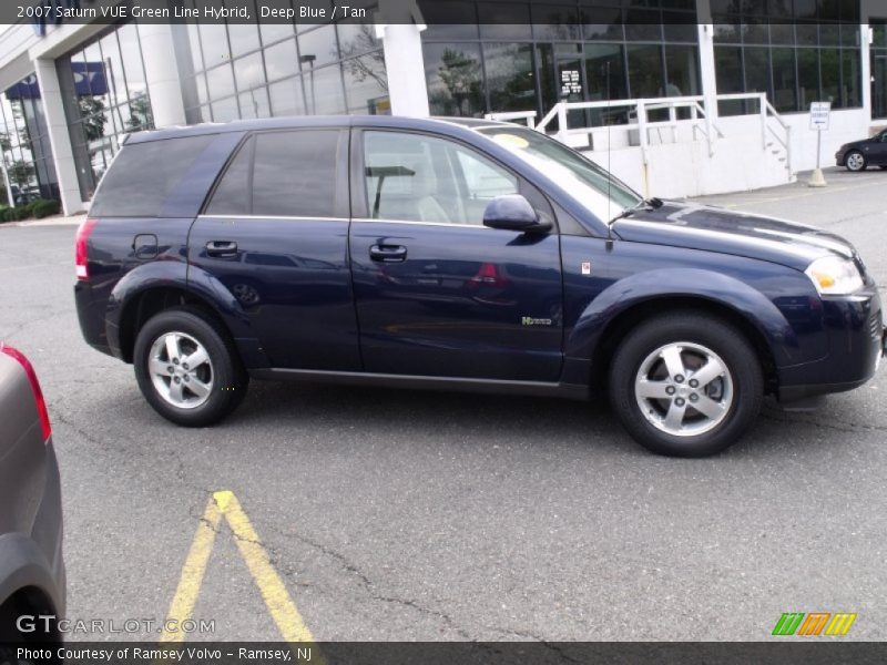 Deep Blue / Tan 2007 Saturn VUE Green Line Hybrid