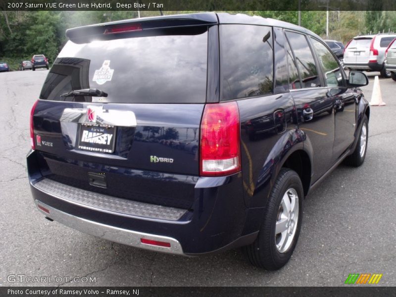 Deep Blue / Tan 2007 Saturn VUE Green Line Hybrid