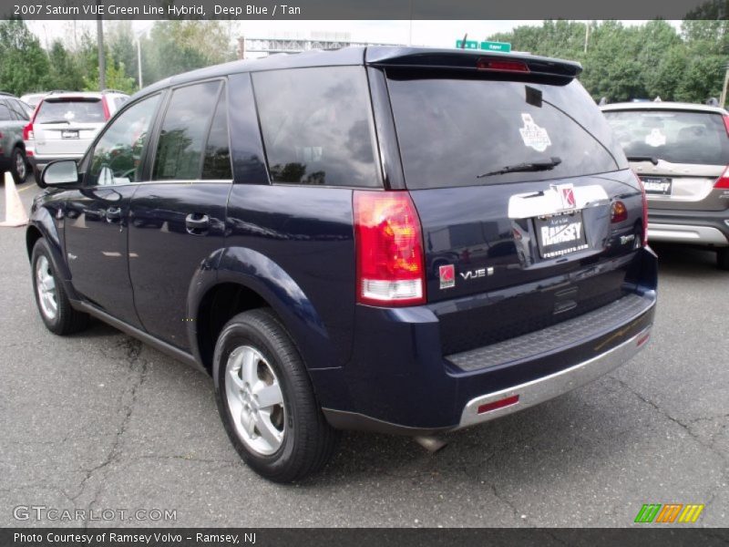 Deep Blue / Tan 2007 Saturn VUE Green Line Hybrid