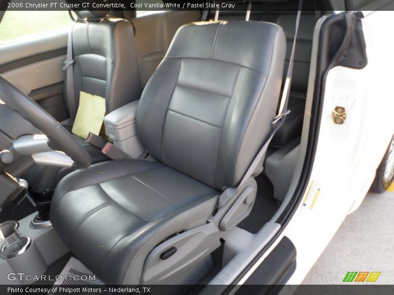 Cool Vanilla White / Pastel Slate Gray 2006 Chrysler PT Cruiser GT Convertible
