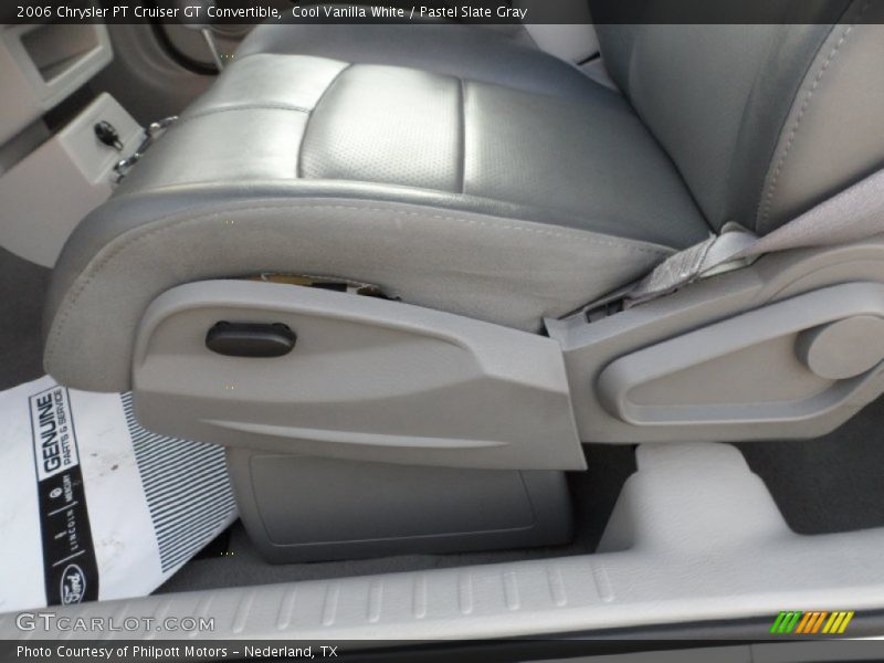 Cool Vanilla White / Pastel Slate Gray 2006 Chrysler PT Cruiser GT Convertible