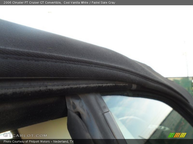 Cool Vanilla White / Pastel Slate Gray 2006 Chrysler PT Cruiser GT Convertible