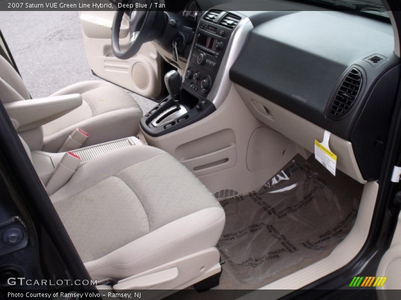Deep Blue / Tan 2007 Saturn VUE Green Line Hybrid