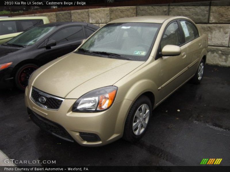 Cashmere Beige / Beige 2010 Kia Rio LX Sedan