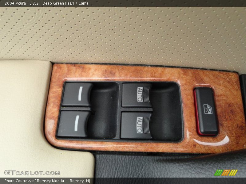 Deep Green Pearl / Camel 2004 Acura TL 3.2