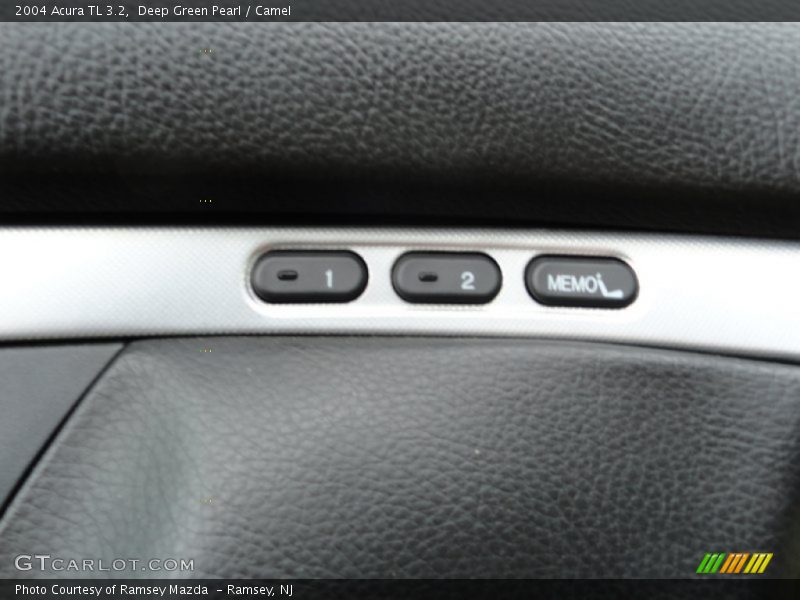 Deep Green Pearl / Camel 2004 Acura TL 3.2