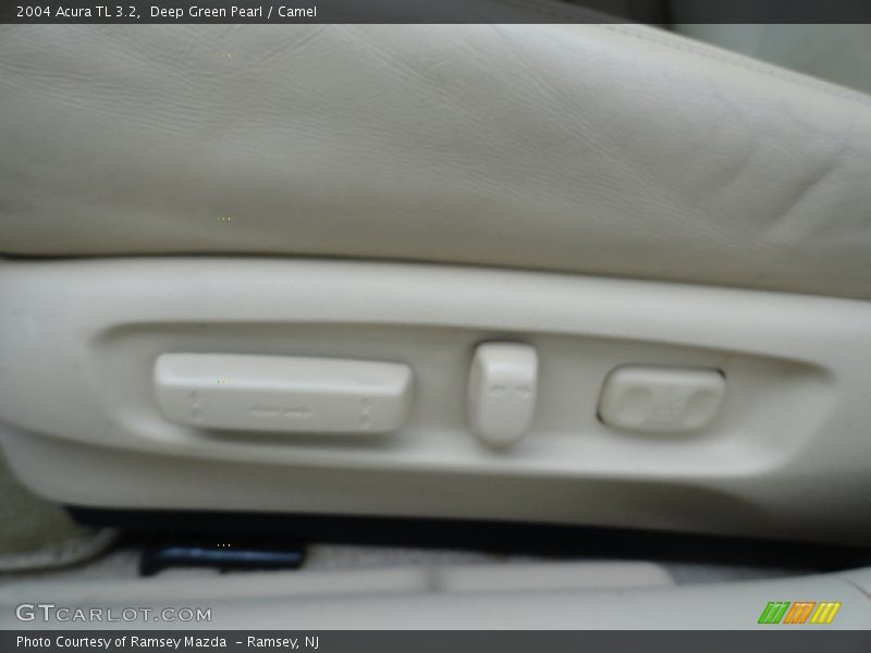 Deep Green Pearl / Camel 2004 Acura TL 3.2