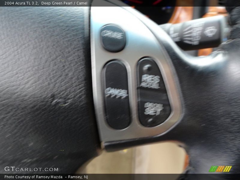 Deep Green Pearl / Camel 2004 Acura TL 3.2