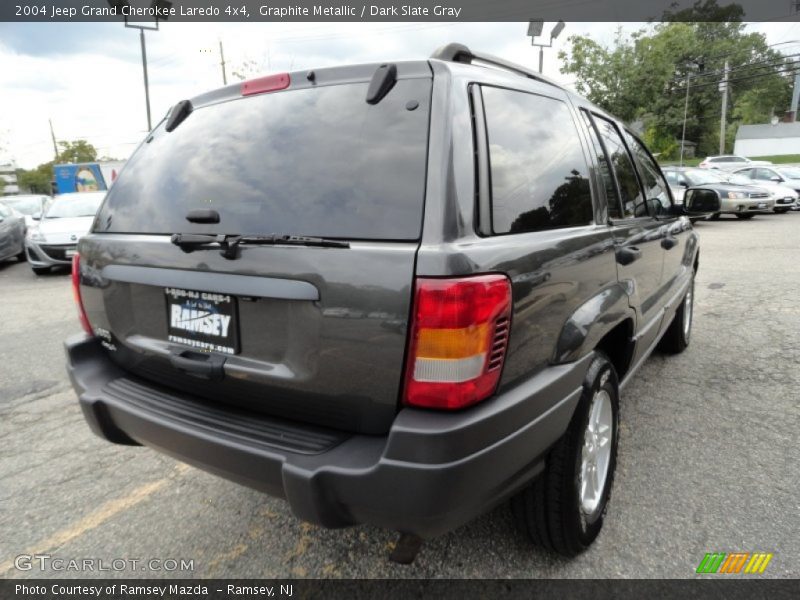 Graphite Metallic / Dark Slate Gray 2004 Jeep Grand Cherokee Laredo 4x4