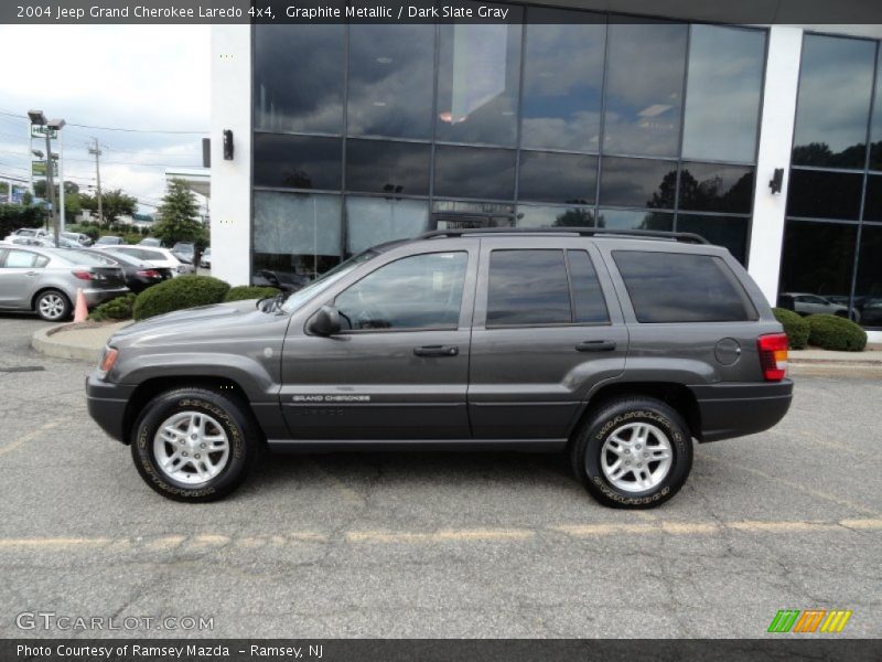 Graphite Metallic / Dark Slate Gray 2004 Jeep Grand Cherokee Laredo 4x4