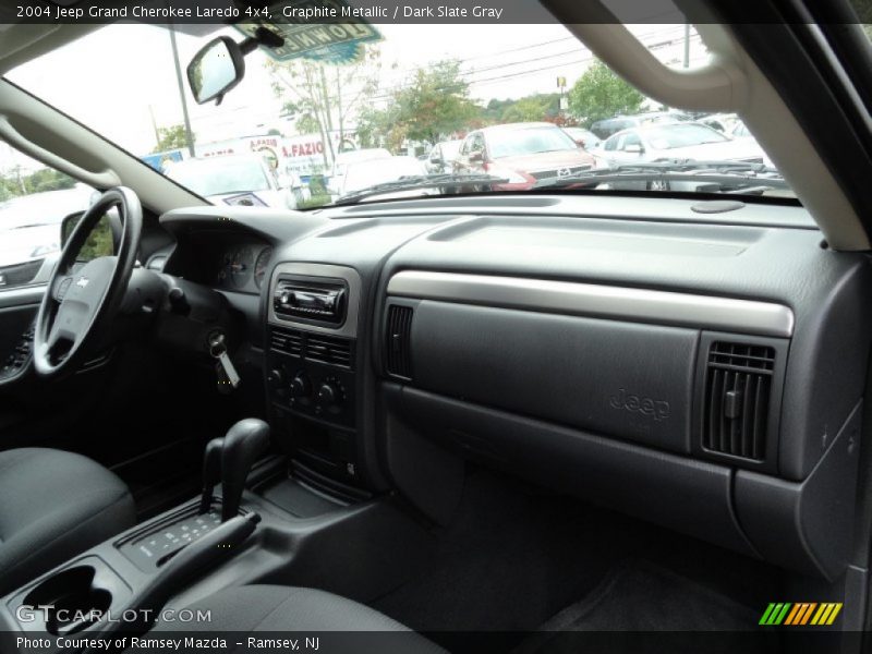 Graphite Metallic / Dark Slate Gray 2004 Jeep Grand Cherokee Laredo 4x4