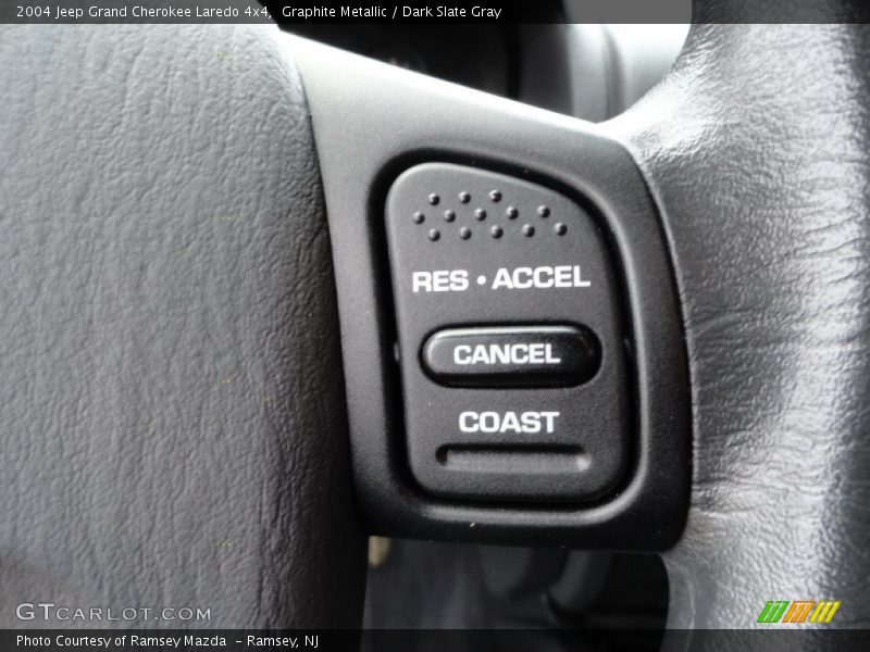 Graphite Metallic / Dark Slate Gray 2004 Jeep Grand Cherokee Laredo 4x4