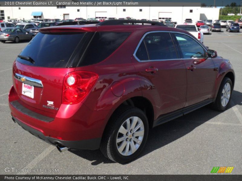 Cardinal Red Metallic / Jet Black/Light Titanium 2010 Chevrolet Equinox LT