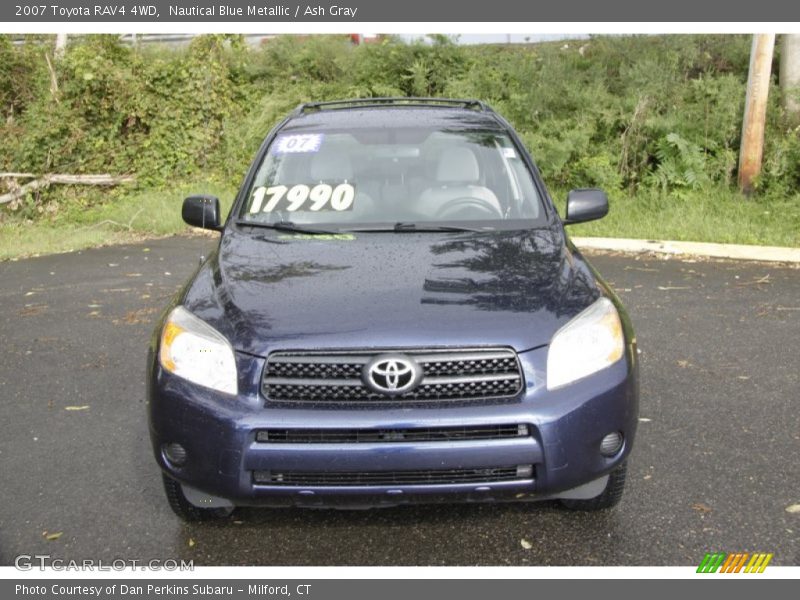 Nautical Blue Metallic / Ash Gray 2007 Toyota RAV4 4WD