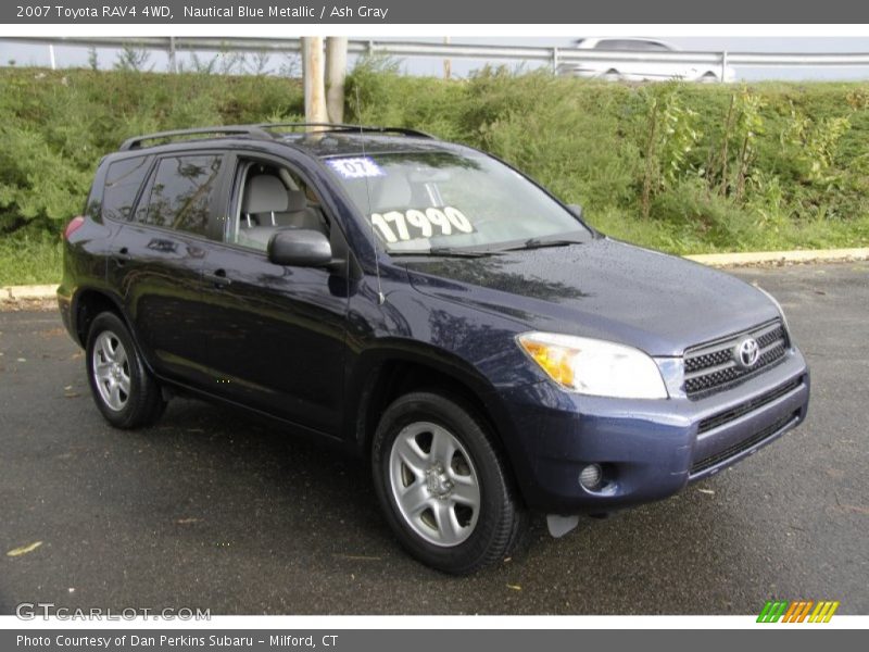 Nautical Blue Metallic / Ash Gray 2007 Toyota RAV4 4WD