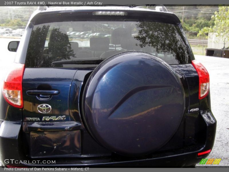 Nautical Blue Metallic / Ash Gray 2007 Toyota RAV4 4WD