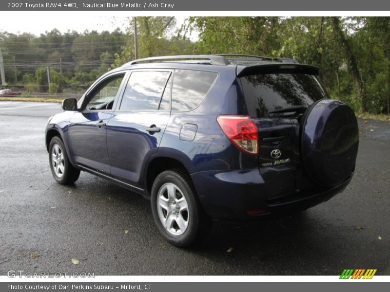 Nautical Blue Metallic / Ash Gray 2007 Toyota RAV4 4WD