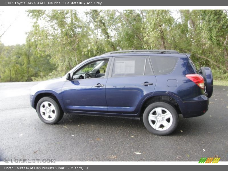 Nautical Blue Metallic / Ash Gray 2007 Toyota RAV4 4WD