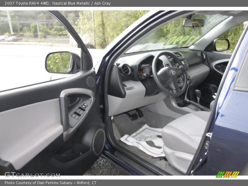 Nautical Blue Metallic / Ash Gray 2007 Toyota RAV4 4WD