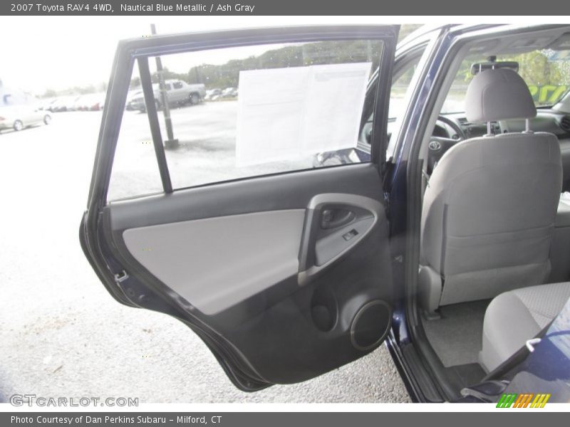 Nautical Blue Metallic / Ash Gray 2007 Toyota RAV4 4WD