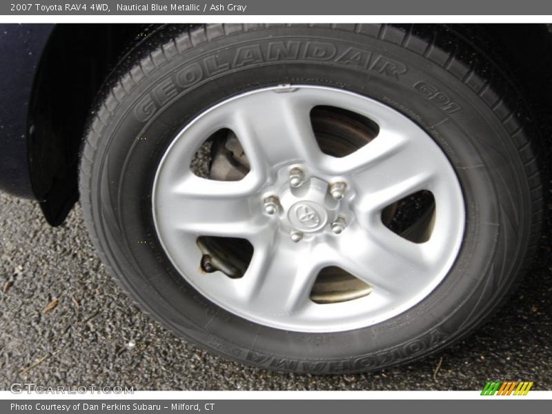 Nautical Blue Metallic / Ash Gray 2007 Toyota RAV4 4WD