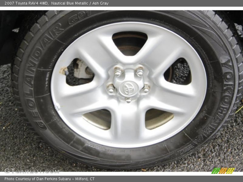 Nautical Blue Metallic / Ash Gray 2007 Toyota RAV4 4WD