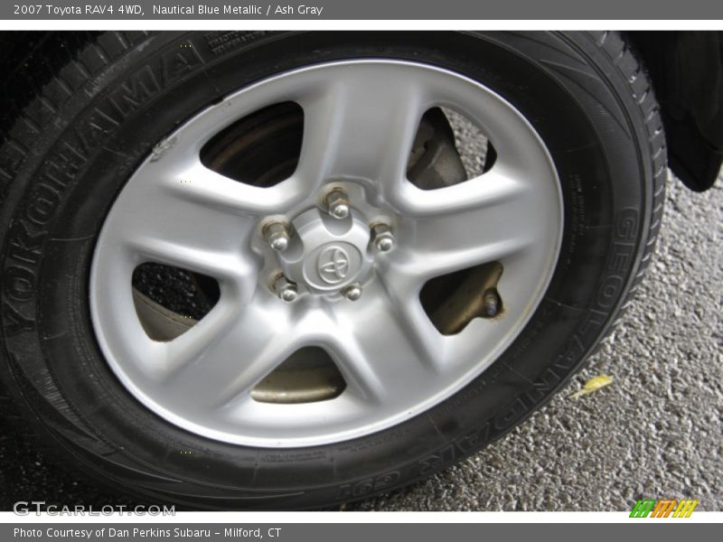 Nautical Blue Metallic / Ash Gray 2007 Toyota RAV4 4WD