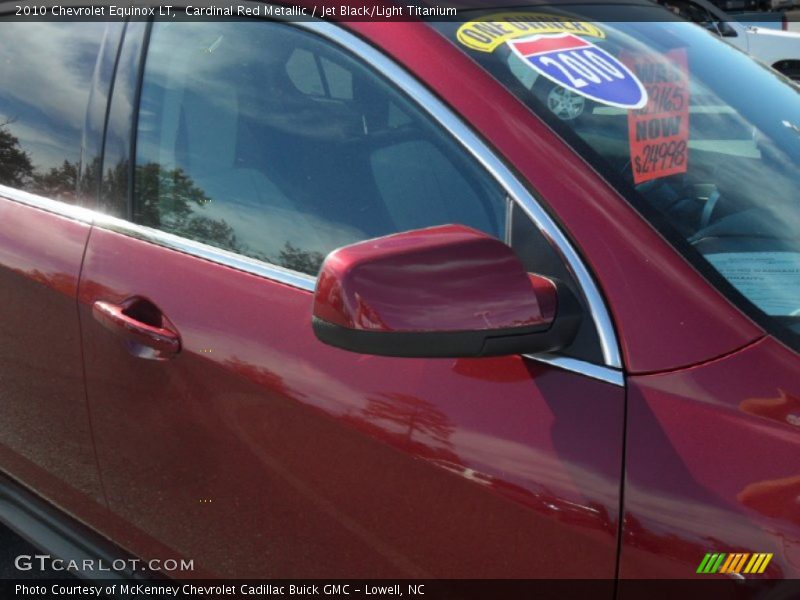 Cardinal Red Metallic / Jet Black/Light Titanium 2010 Chevrolet Equinox LT