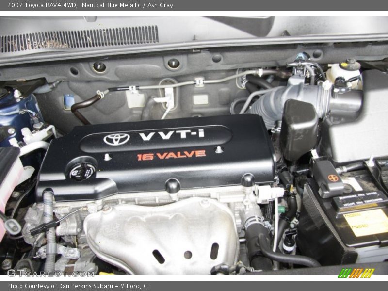 Nautical Blue Metallic / Ash Gray 2007 Toyota RAV4 4WD