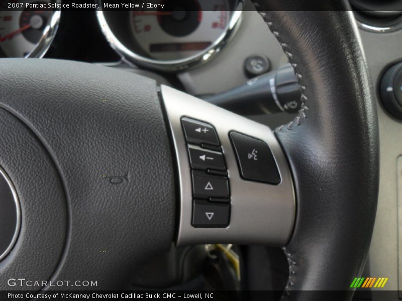 Mean Yellow / Ebony 2007 Pontiac Solstice Roadster