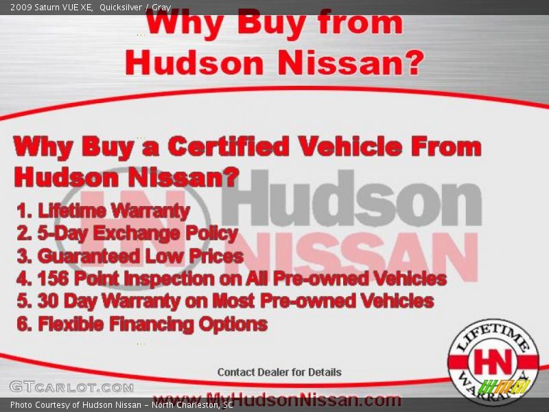 Quicksilver / Gray 2009 Saturn VUE XE