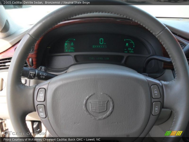 Bronzemist / Neutral Shale Beige 2003 Cadillac DeVille Sedan