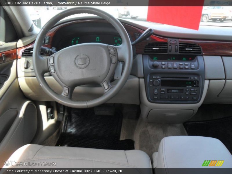 Bronzemist / Neutral Shale Beige 2003 Cadillac DeVille Sedan