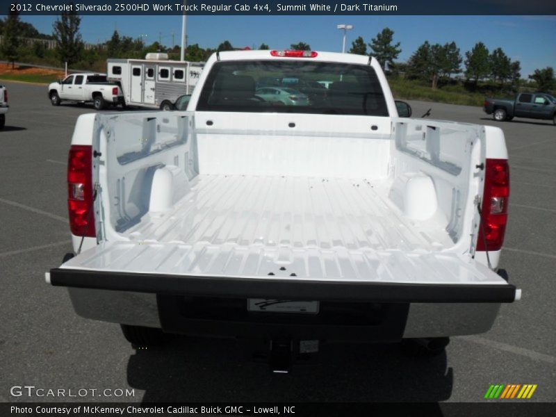Summit White / Dark Titanium 2012 Chevrolet Silverado 2500HD Work Truck Regular Cab 4x4