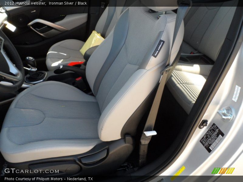  2012 Veloster  Black Interior