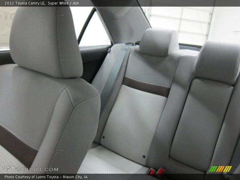 Super White / Ash 2012 Toyota Camry LE