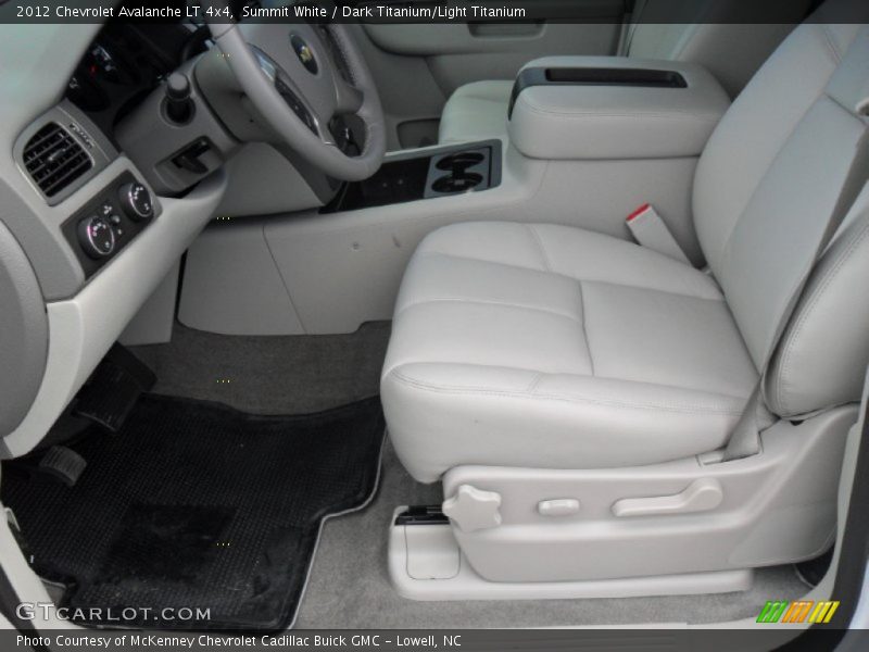  2012 Avalanche LT 4x4 Dark Titanium/Light Titanium Interior