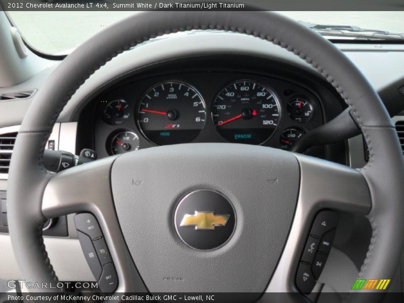  2012 Avalanche LT 4x4 Steering Wheel
