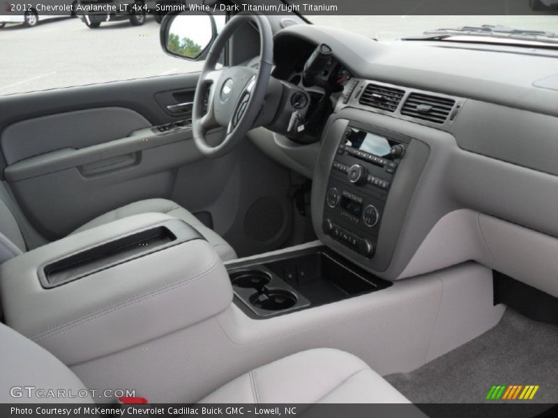 Summit White / Dark Titanium/Light Titanium 2012 Chevrolet Avalanche LT 4x4