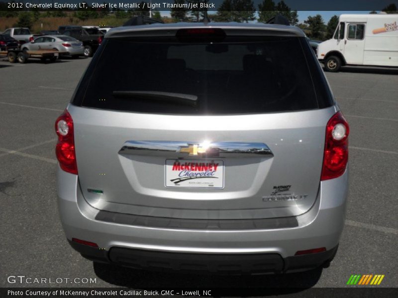 Silver Ice Metallic / Light Titanium/Jet Black 2012 Chevrolet Equinox LT
