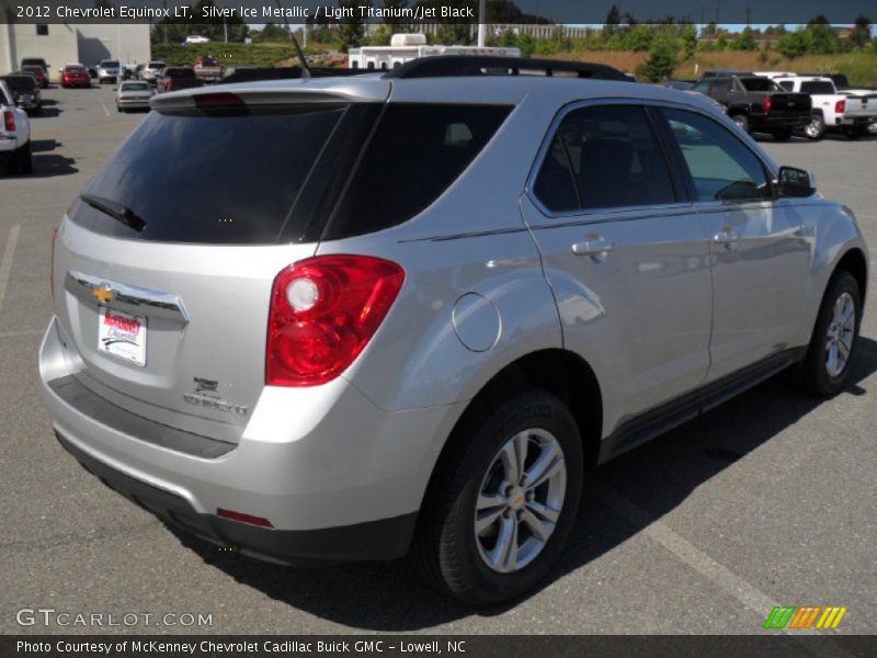 Silver Ice Metallic / Light Titanium/Jet Black 2012 Chevrolet Equinox LT