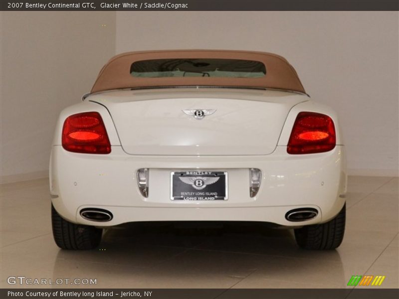 Glacier White / Saddle/Cognac 2007 Bentley Continental GTC