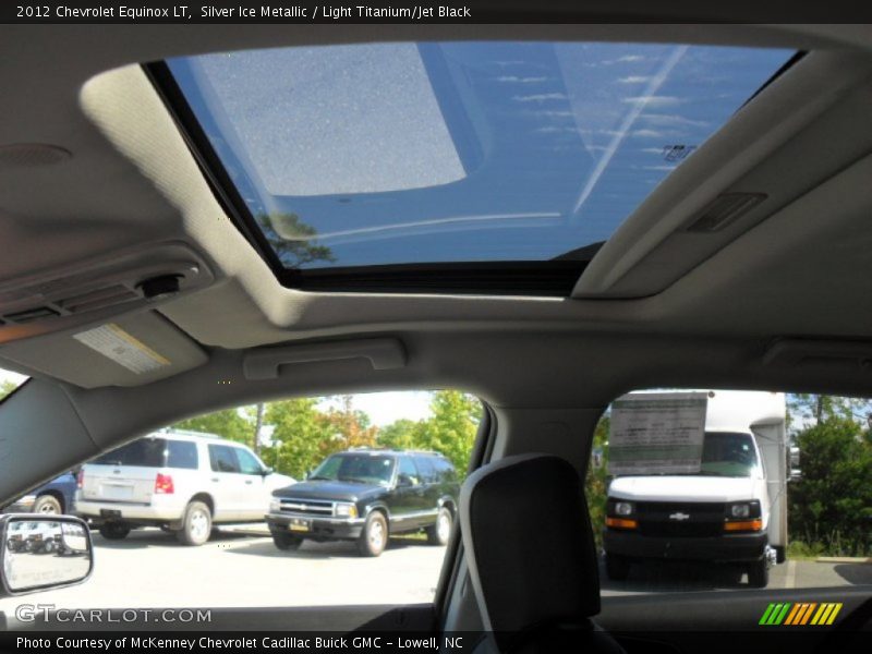 Silver Ice Metallic / Light Titanium/Jet Black 2012 Chevrolet Equinox LT