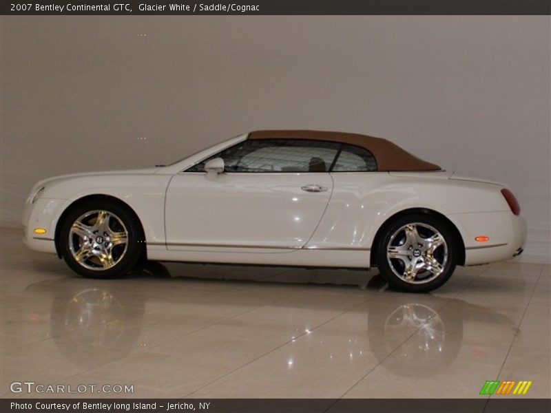 Glacier White / Saddle/Cognac 2007 Bentley Continental GTC