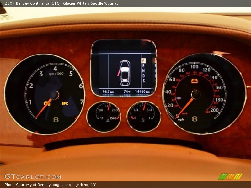  2007 Continental GTC   Gauges