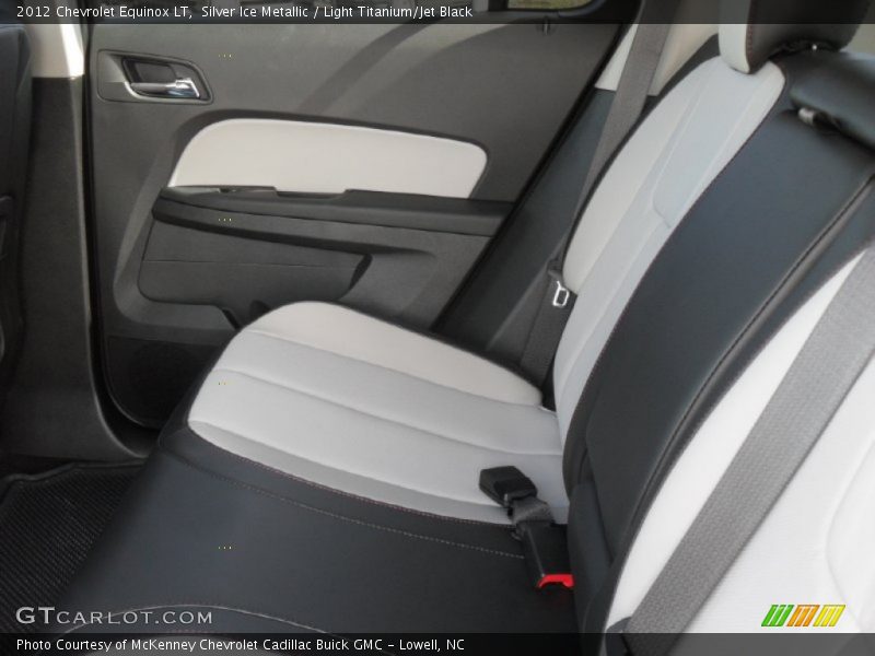Silver Ice Metallic / Light Titanium/Jet Black 2012 Chevrolet Equinox LT