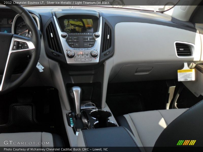 Silver Ice Metallic / Light Titanium/Jet Black 2012 Chevrolet Equinox LT