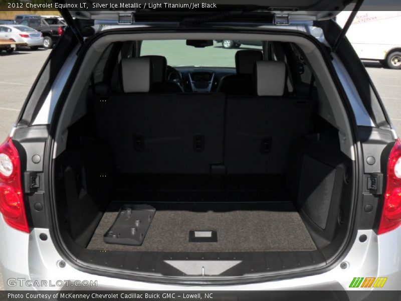 Silver Ice Metallic / Light Titanium/Jet Black 2012 Chevrolet Equinox LT